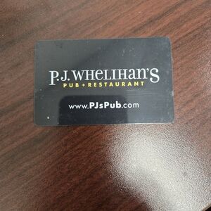P.J. Whelihan's Gift Card